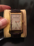 Burberry Heritage Brown Dial Brown Leather Strap Watch for Men - BU3000