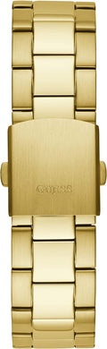 Guess Altitude Multifunction Gold Dial Gold Steel Strap Watch for Men - GW0434G1