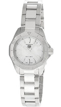 Tag Heuer Aquaracer Professional 200 Quartz Mother of Pearl Dial Silver Steel Strap Watch for Women - WBP1418.BA0622