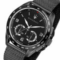 Maserati Traguardo Chronograph Quartz Black Dial Watch For Men - R8873612031