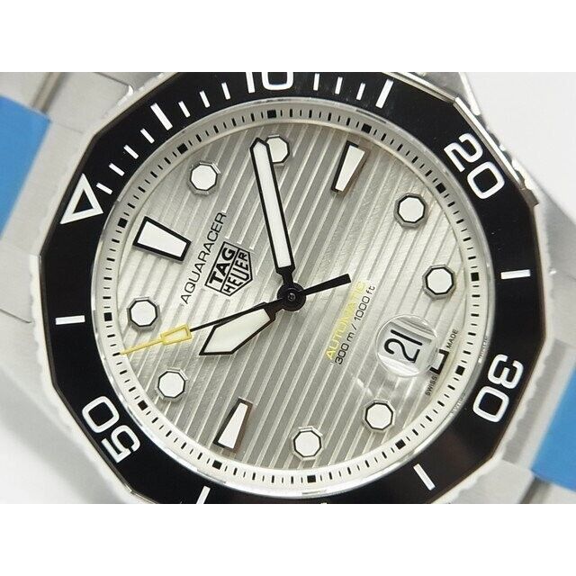 Tag Heuer Aquaracer Professional 300 Automatic Silver Dial Silver Steel Strap Watch for Men - WBP201C.BA0632