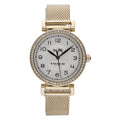 Coach Madison White Dial Gold Mesh Bracelet Watch for Women - 14502652