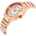 Michael Kors Kerry Mother of Pearl Dial Rose Gold Steel Strap Watch for Women - MK3313