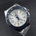 Breitling Superocean 42mm White Dial Silver Steel Strap Watch for Men - A17366D81A1A1