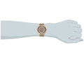 Marc Jacobs Tether Grey Dial Beige Leather Strap Watch for Women - MBM1375