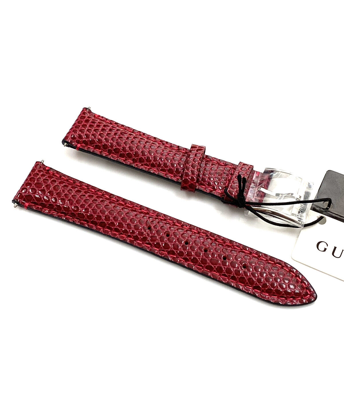 Gucci G-Timeless Quartz Mother of Pearl Red Dial Red Leather Strap Watch For Women - YA1264041