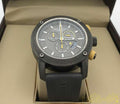 Burberry Sport Endurance Chronograph Grey Dial Grey Rubber Strap Watch for Men - BU7713