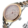 Burberry The Classic Rose Gold Dial Two Tone Stainless Steel Strap Watch for Women - BU10117