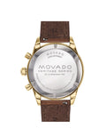 Movado Heritage 42mm Chronograph Green Dial Watch For Men - 3650062