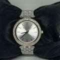 Michael Kors Darci Crystals Silver Dial Silver Steel Strap Watch for Women - MK3429