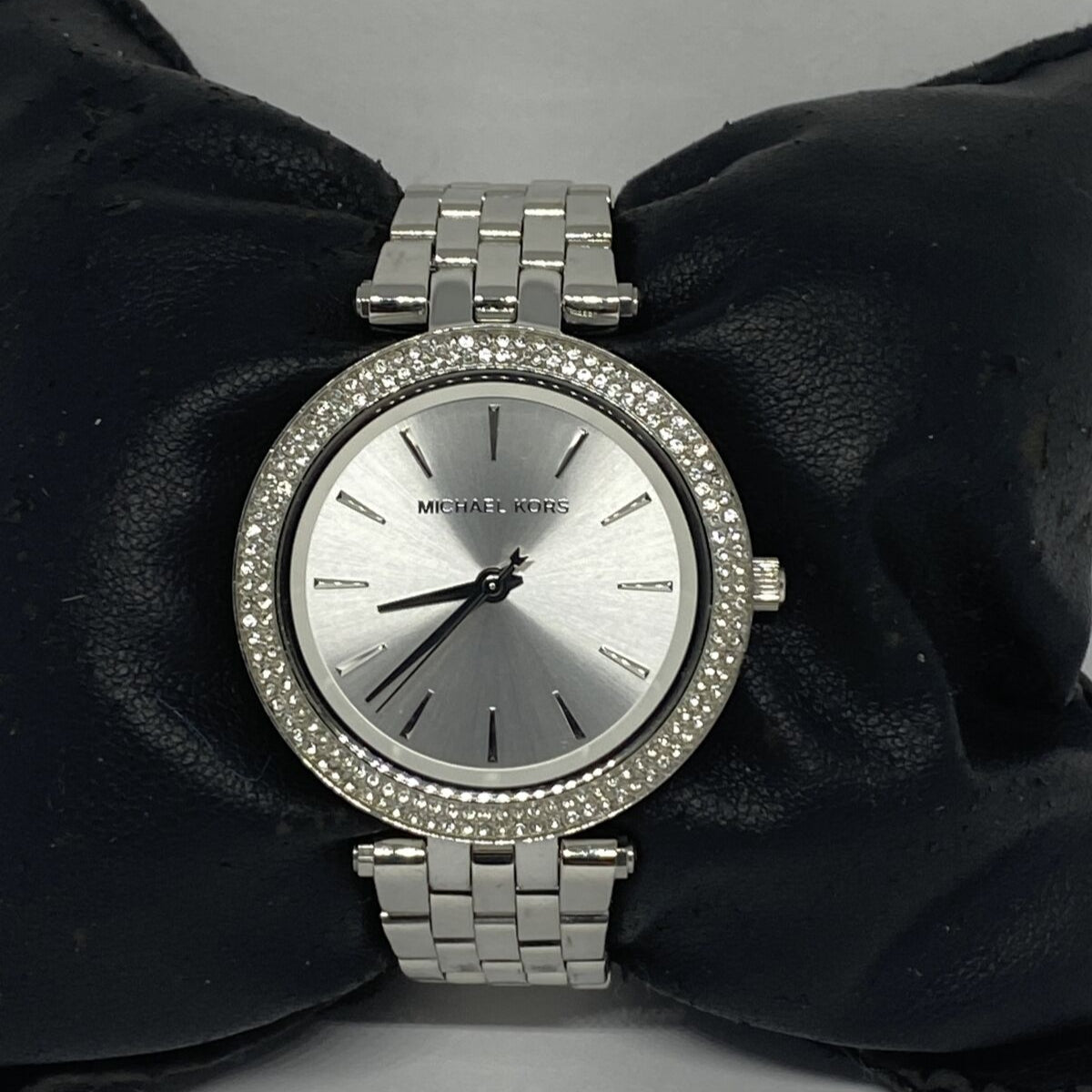 Michael Kors Darci Crystals Silver Dial Silver Steel Strap Watch for Women - MK3429