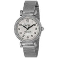 Coach Madison White Dial Silver Mesh Bracelet Watch for Women - 14502651