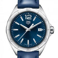 Tag Heuer Formula 1 Quartz 35mm Blue Dial Blue Leather Strap Watch for Women - WBJ1312.FC8231