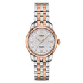 Tissot Le Locle Lady Automatic White Dial Two Tone Stainless Steel Strap Watch For Women - T006.207.22.036.00