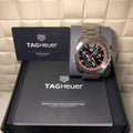 Tag Heuer Formula 1 Chronograph Black Dial Silver Steel Strap Watch for Gents - CAZ101Y.BA0842