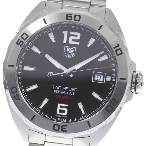 Tag Heuer Formula 1 Automatic 41mm Black Dial Silver Steel Strap Watch for Men - WAZ2113.BA0875