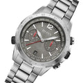 Hugo Boss Nomad Chronograph Grey Dial Silver Steel Strap Watch for Men - 1513774