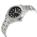 Tag Heuer Aquaracer Black Dial Silver Steel Strap Watch for Women - WBD1310.BA0740