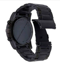 Marc Jacobs Marc Larry Black Dial Black Stainless Steel Strap Watch for Men - MBM8606