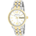 Marc Jacobs Fergus Silver Dial Two Tone Stainless Steel Watch for Women - MBM3426