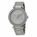 Michael Kors Parker Silver Dial Silver Steel Strap Watch for Women - MK5925