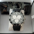 Tissot Seaster 1000 Chronograph Black Dial Black Rubber Strap Watch For Men - T120.417.17.051.00