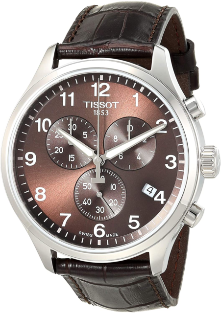 Tissot T Sport Chrono XL Classic Brown Dial Watch For Men - T116.617.16.297.00