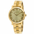 Michael Kors Norie Gold Dial Gold Steel Strap Watch for Women - MK3560