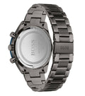 Hugo Boss Santiago Blue Dial Grey Steel Strap Watch for Men - 1513863