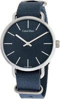 Calvin Klein Even Green Dial Green NATO Strap Watch for Men - K7B211WL