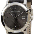 Burberry The City Black Dial Black Polyvinyl Strap Watch for Men - BU9030