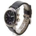 Marc Jacobs Larry Black Dial Black Leather Strap Watch for Men - MBM5033