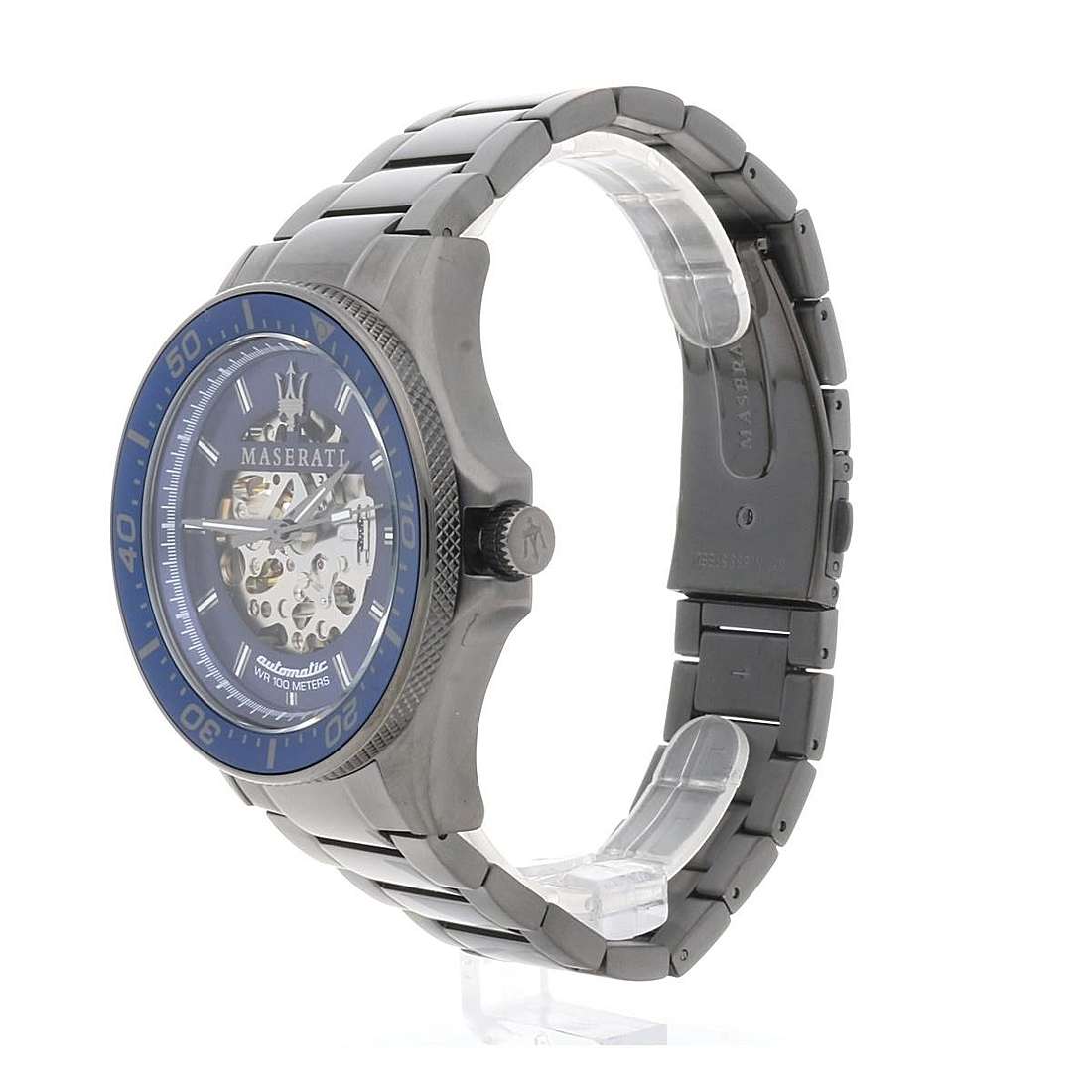 Maserati SFIDA Automatic Blue Dial 44mm Stainless Steel Watch For Men - R8823140001