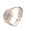 Swarovski Passage Chrono Grey Dial Grey Leather Strap Watch for Women - 5580348