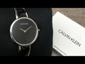 Calvin Klein Seduce Black Dial Two Tone Steel Strap Watch for Women - K4E2N111