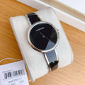 Calvin Klein Seduce Black Dial Two Tone Steel Strap Watch for Women - K4E2N111