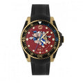 Gucci Dive Quartz Red Dial Black Rubber Strap Watch For Men - YA136325