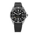 Tag Heuer Aquaracer Professional 300 Automatic Black Dial Black Rubber Strap Watch for Men - WBP201A.FT6197