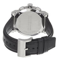 Burberry The City Black Dial Black Leather Strap Watch for Men - BU9382