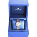 Swarovski Lovely Crystals Mother of Pearl Dial Rose Gold Steel Strap Watch for Women - 5261496