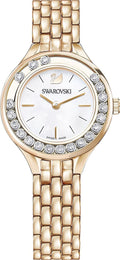 Swarovski Lovely Crystals Mother of Pearl Dial Rose Gold Steel Strap Watch for Women - 5261496