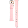 Swarovski Crystal Quartz Pink Dial Pink Leather Strap Watch for Women - 5575217