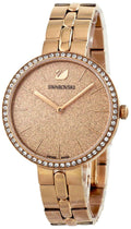 Swarovski Cosmopolitan Diamond Powder Gold Dial Rose Gold Steel Strap Watch for Women - 5517800