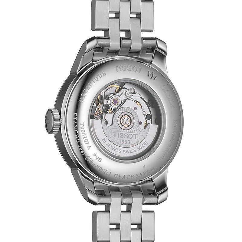 Tissot Le Locle Automatic Diamond Watch For Women - T006.207.11.126.00