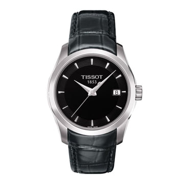 Tissot T Trend Couturier Black Dial Watch For Women - T035.210.16.051.00