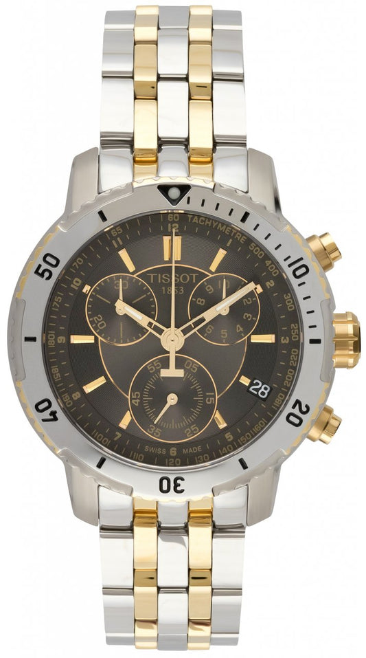 Tissot T Sport PRS 200 Chronograph Black Dial Watch For Men - T067.417.22.051.00