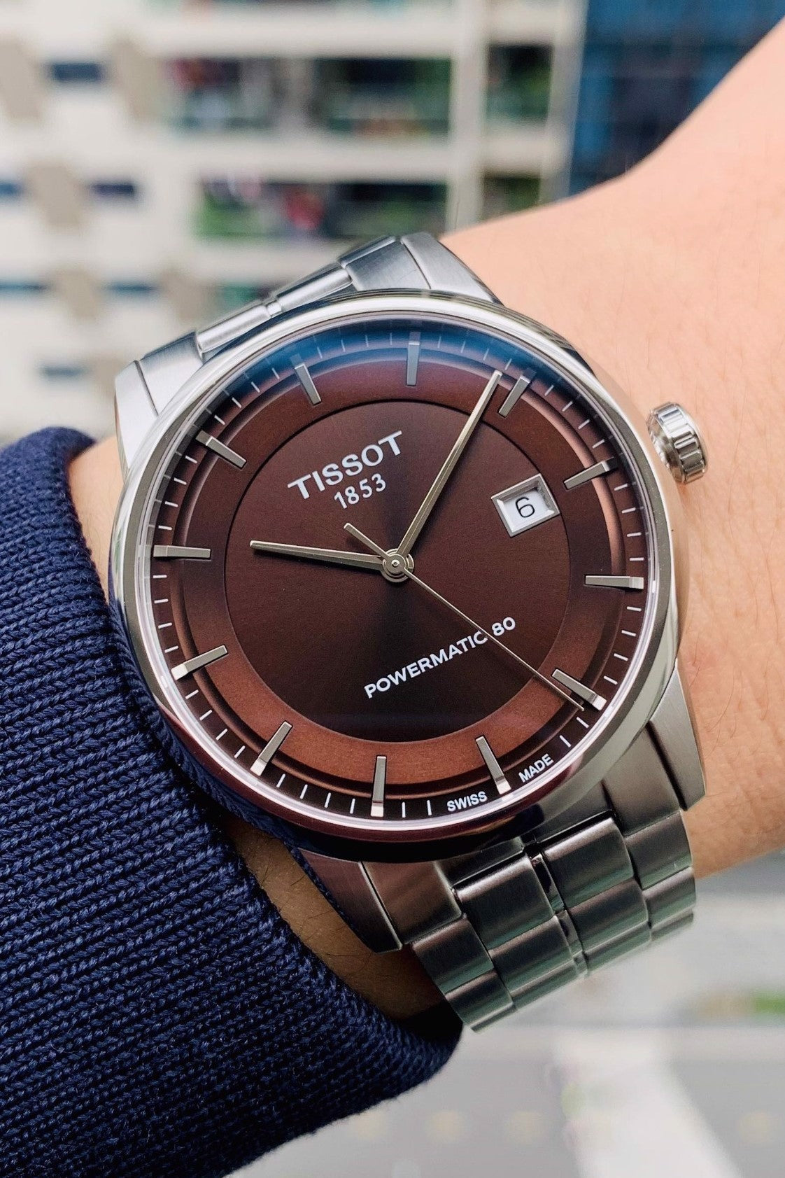 Tissot Luxury Powermatic 80 Watch For Men - T086.407.11.291.00