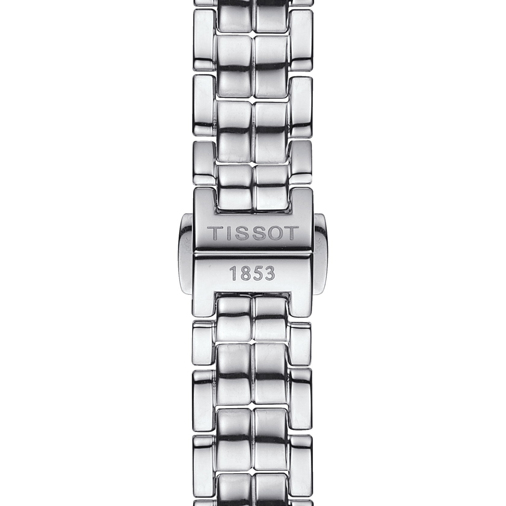 Tissot T Lady Flamingo Mother of Pearl Blue Dial Silver Steel Strap Watch For Women - T094.210.11.121.00