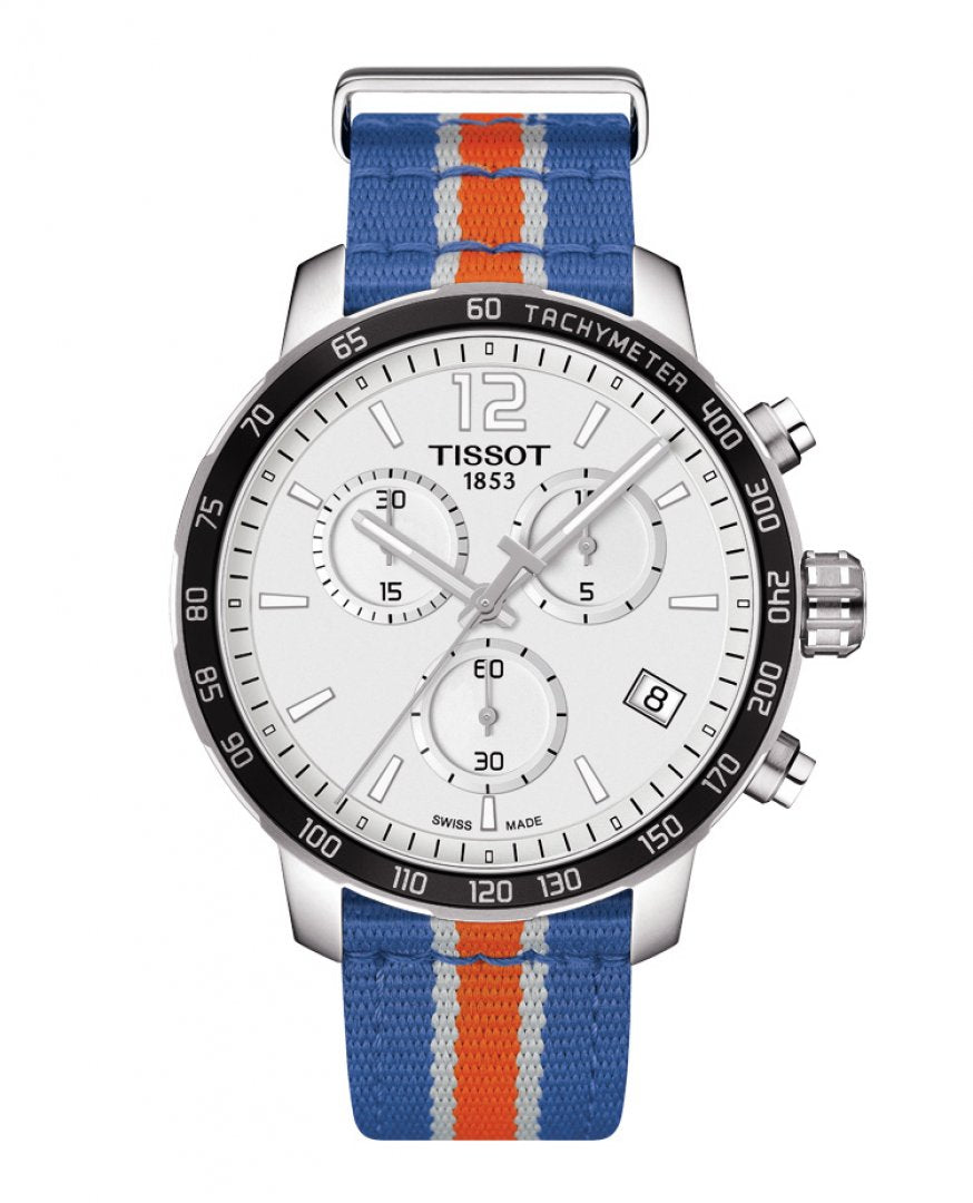 Tissot Quickster Chronograph NBA New York Kicks Watch For Men - T095.417.17.037.06