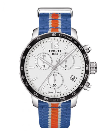 Tissot Quickster Chronograph NBA New York Kicks Watch For Men - T095.417.17.037.06